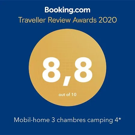 Mobil-home 3 Chambres Camping 4* *